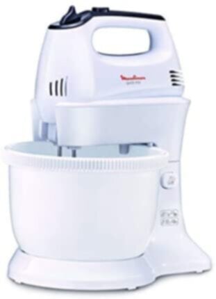 MOULINEX | Quick Mix Hand Mixer with Stand Bowl 300W 5 Speeds | HM311127