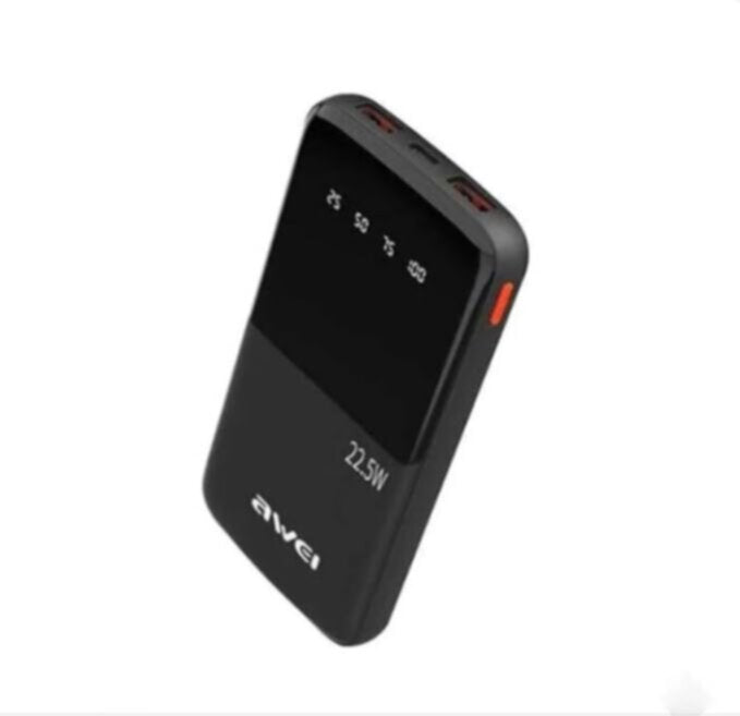 AWEI | Black Power Bank 10000Mah | P20K