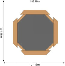PLUM | Treasure Beach Wooden Sandpit-Natural Age 18M+ | 100201A108