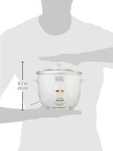 BLACK + DECKER | 2.5 Cup Rice Cooker White 0.6 Ltr | RC650-B5