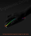 MEETION | Chromatic RGB Circulation Backlit Gaming Wired Mouse | MT-GM21