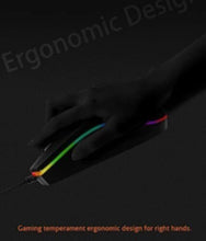 MEETION | Chromatic RGB Circulation Backlit Gaming Wired Mouse | MT-GM21