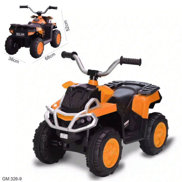 Electric Car for Children  2-4 Years Yellow | 326-9