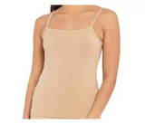 Womens Modern Fashion Comfortable Inner Camisole Spaghetti Slip - Beige | JPN3512