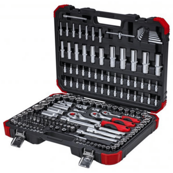 GEDORE | R4560 3172 Socket Set 1/2" + 3/8" + 1/4" Driver 172PC Set | 3300058
