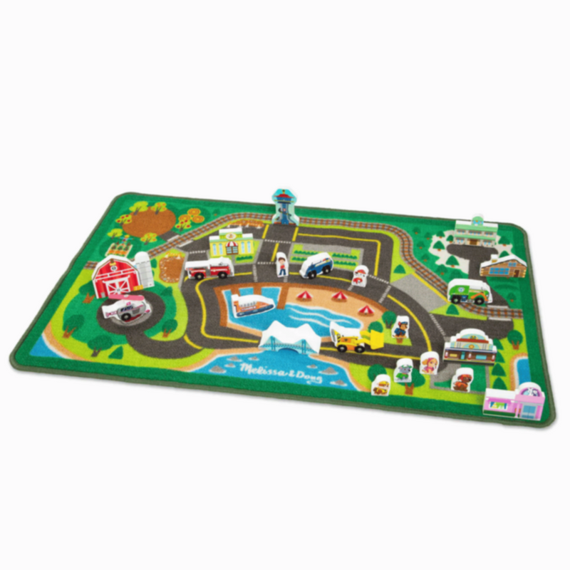 MELISSA & DOUG | Paw Patrol Activity Rug - Adventure Bay | 46033273