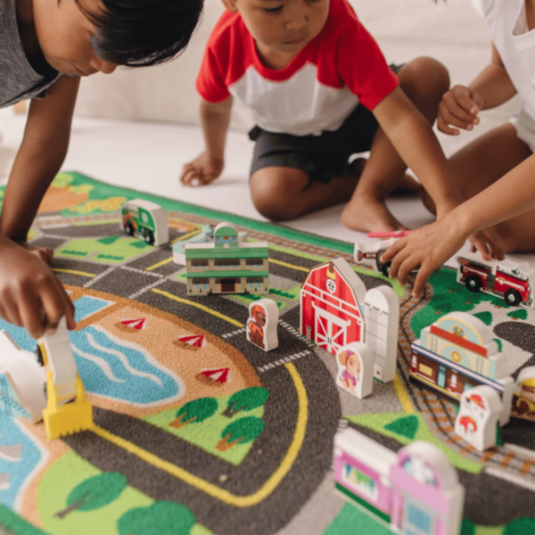 MELISSA & DOUG | Paw Patrol Activity Rug - Adventure Bay | 46033273