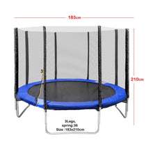 New Trampoline 183cm With Protective Net Blue | 334 1 b