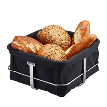 GEFU | Bread Basket BRUNCH Angular Black | 33670