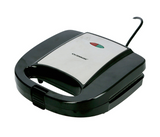 OLSENMARK | 2 Slice Grill Maker Sandwich Maker Bread Toaster Non-Stick Plates for Easy Release | OMGM2320