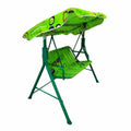 Colorful Kids Outdoor Swing Chair Green 105x106cm | 338 g