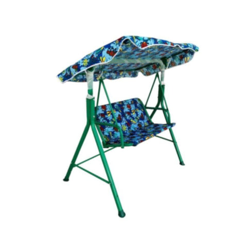 Colorful Kids Outdoor Swing Chair Dark Blue 105x106cm | 338 db