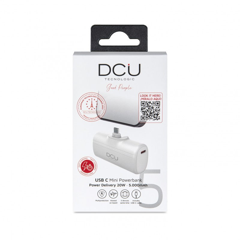 DCU | Mini Power Bank 5.000mAh PD20W white | 34155004