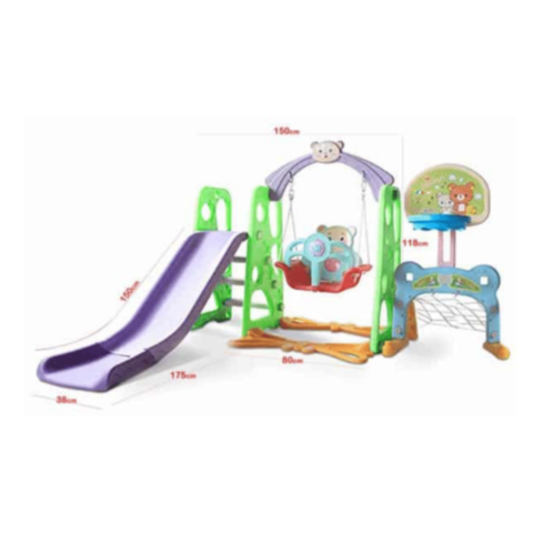 Beautiful 4 in 1 Baby Playground Multicolor | 349 mc