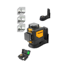 TOLSEN | Green Beam Self-Leveling Two-Plane Leveling and Alignment-Line Laser | 35154