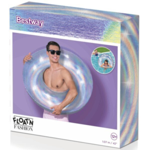 BESTWAY | Iridescent Swim Ring 42"/1.07m | BES115TOY01566