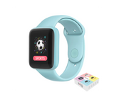 Macaron Sports Smart Watch with Fitness Message Reminder - Light Blue | JPK7547
