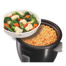 HAMILTON | Beach Rice Cooker & Steamer 1.5L 500W - Black | 37517-ME