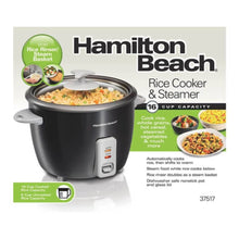 HAMILTON | Beach Rice Cooker & Steamer 1.5L 500W - Black | 37517-ME