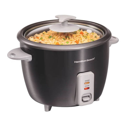 HAMILTON | Beach Rice Cooker & Steamer 1.5L 500W - Black | 37517-ME