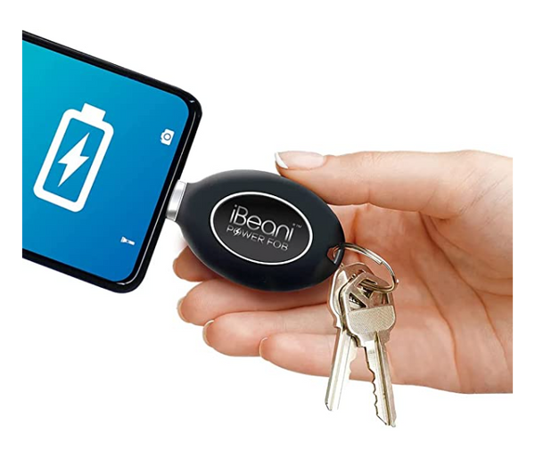 Generic Keychain Phone Charger Fast Charging Backup Iphone Mini External Pack - Black | JPM3222