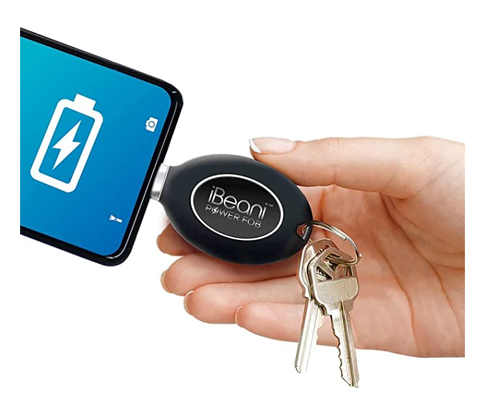 Generic Keychain Phone Charger Fast Charging Backup Iphone Mini External Pack - Black | JPM3222