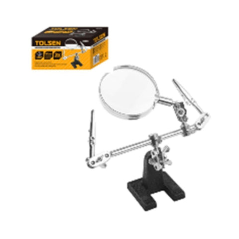 TOLSEN | Helping Hand Magnifier 62mm | 38090