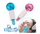 Fotrsta Ice Roller Globes Crystal Massager Stick Ice Hockey Beauty Facial Eye Crystal Ball for Ice Globes Skin Care Blue | JPO6559
