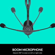 LOGITECH | H111 Stereo Headset with Adjustable Headband | 981-000593