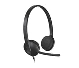 LOGITECH | USB Headset H340 Black | 981-000475