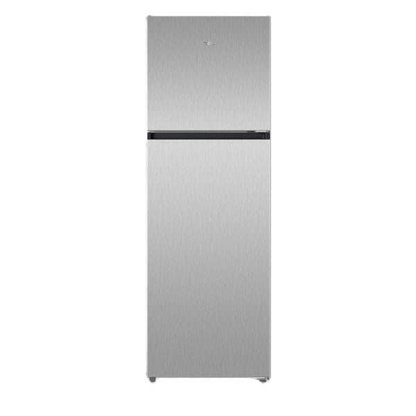 TCL | Double Door Refrigerator 370Ltrs Grey | P480TMN