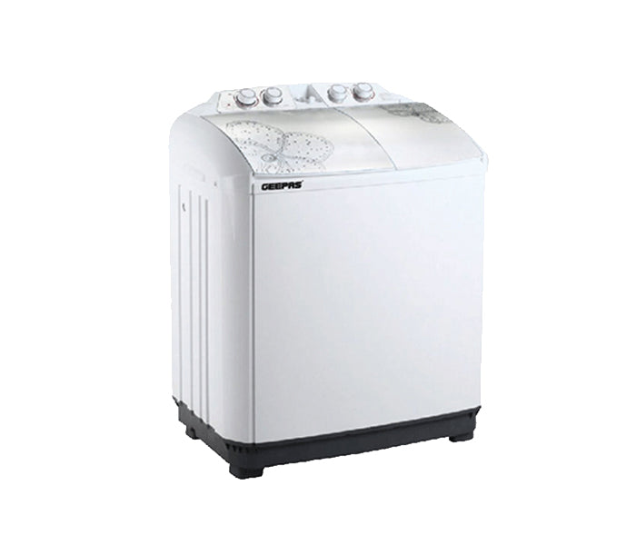 GEEPAS | Semi Auto Washing Machine White | Gswm6491