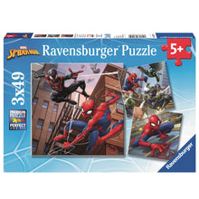 RAVENSBURGER | Spiderman 3x49 pc Puzzle | RB080250