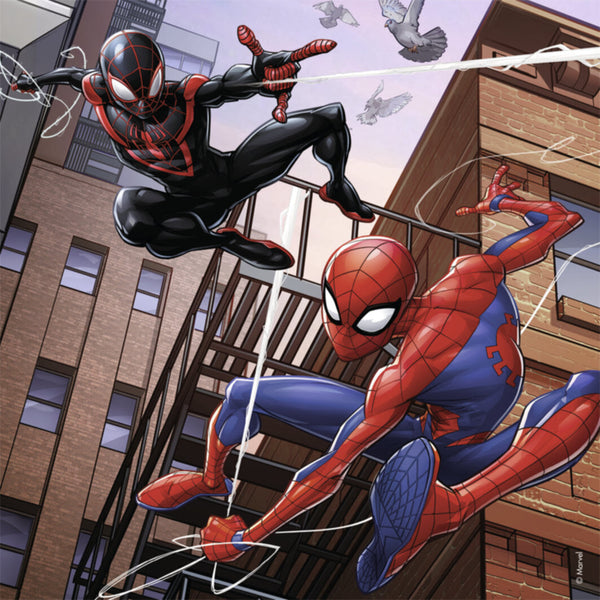 RAVENSBURGER | Spiderman 3x49 pc Puzzle | RB080250