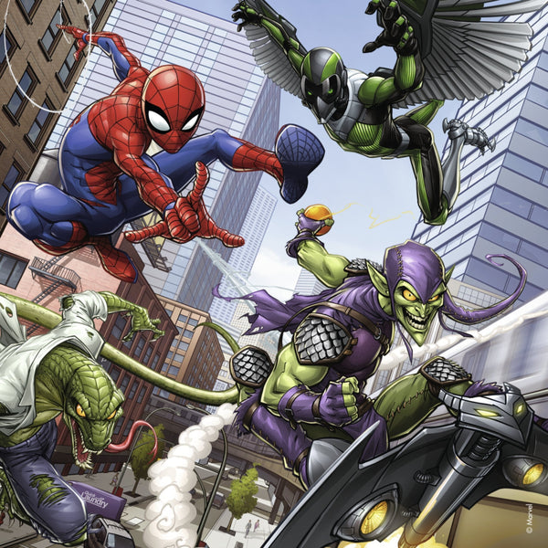 RAVENSBURGER | Spiderman 3x49 pc Puzzle | RB080250