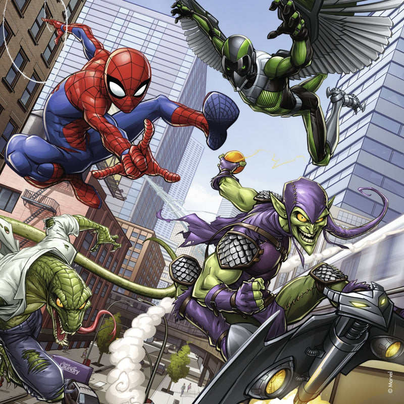 RAVENSBURGER | Spiderman 3x49 pc Puzzle | RB080250