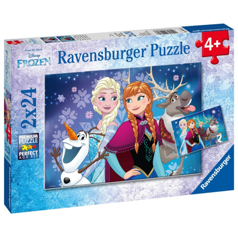 RAVENSBURGER | DFZ: Northern Lights 2x24 pc Children's Puzzle | RB090747