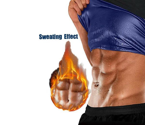 FN-Men Workout Sauna Shapewear for Weight Loss Small/Medium - Black | JPJ2032