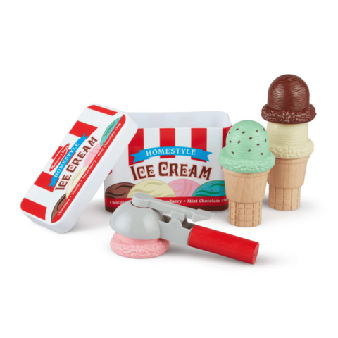 MELISSA & DOUG | Scoop & Stack Ice Cream Cone Playset 3+ years | 46004087