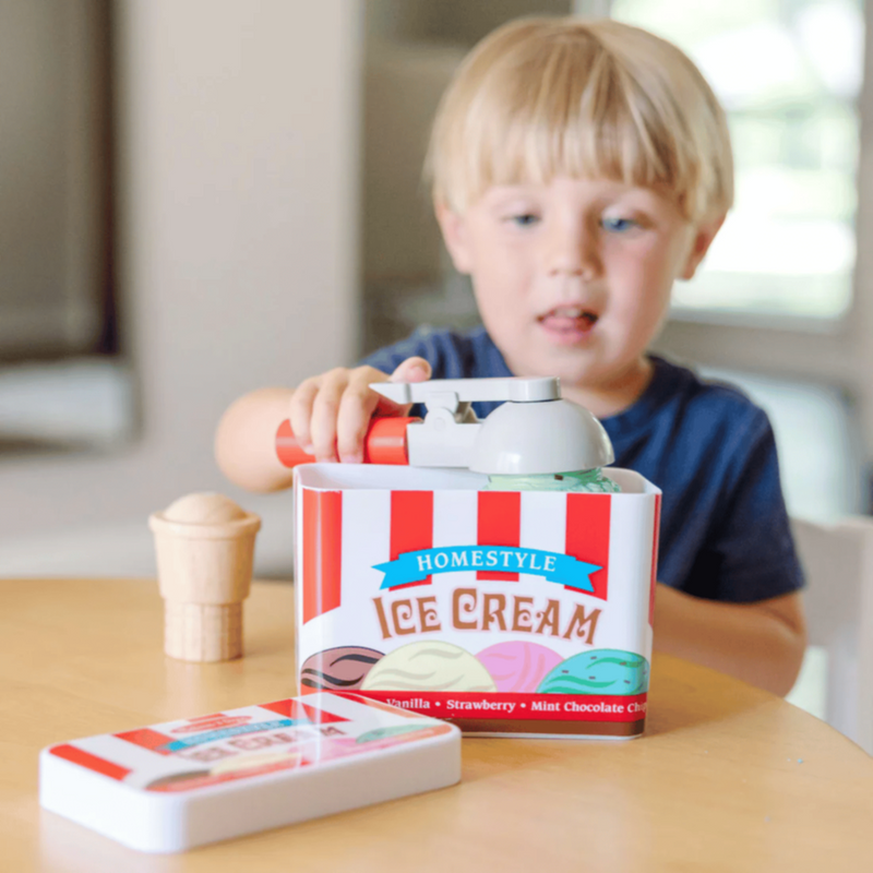 MELISSA & DOUG | Scoop & Stack Ice Cream Cone Playset 3+ years | 46004087