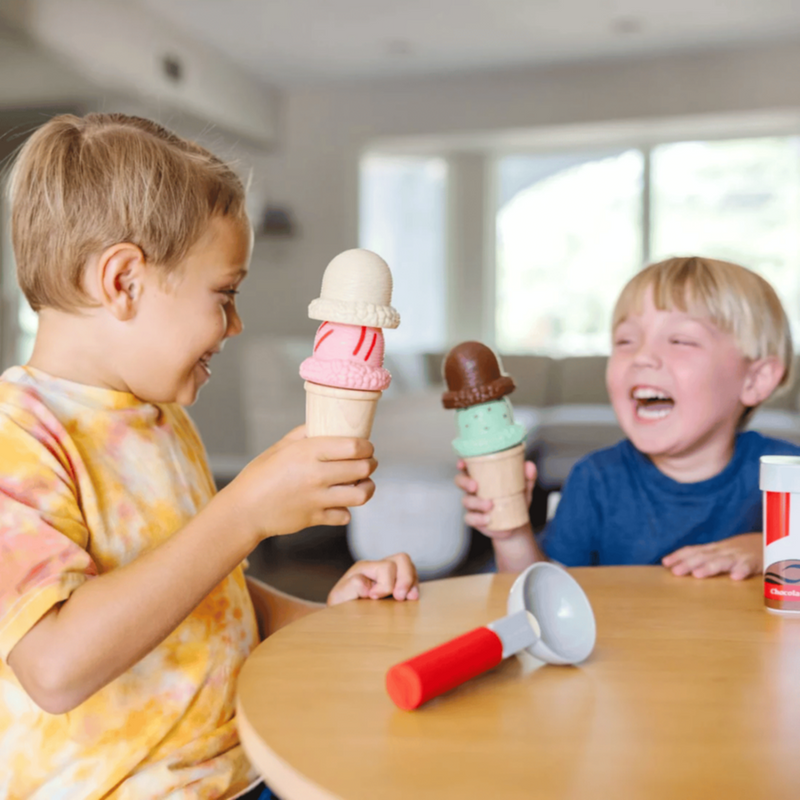 MELISSA & DOUG | Scoop & Stack Ice Cream Cone Playset 3+ years | 46004087