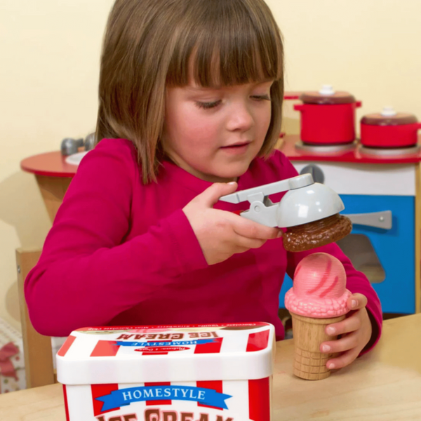 MELISSA & DOUG | Scoop & Stack Ice Cream Cone Playset 3+ years | 46004087