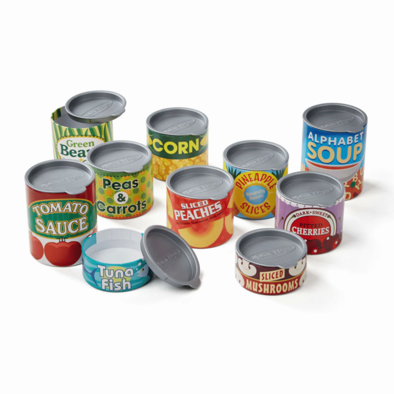 MELISSA & DOUG | Let's Play House! Grocery Cans 3+ years | 46004088