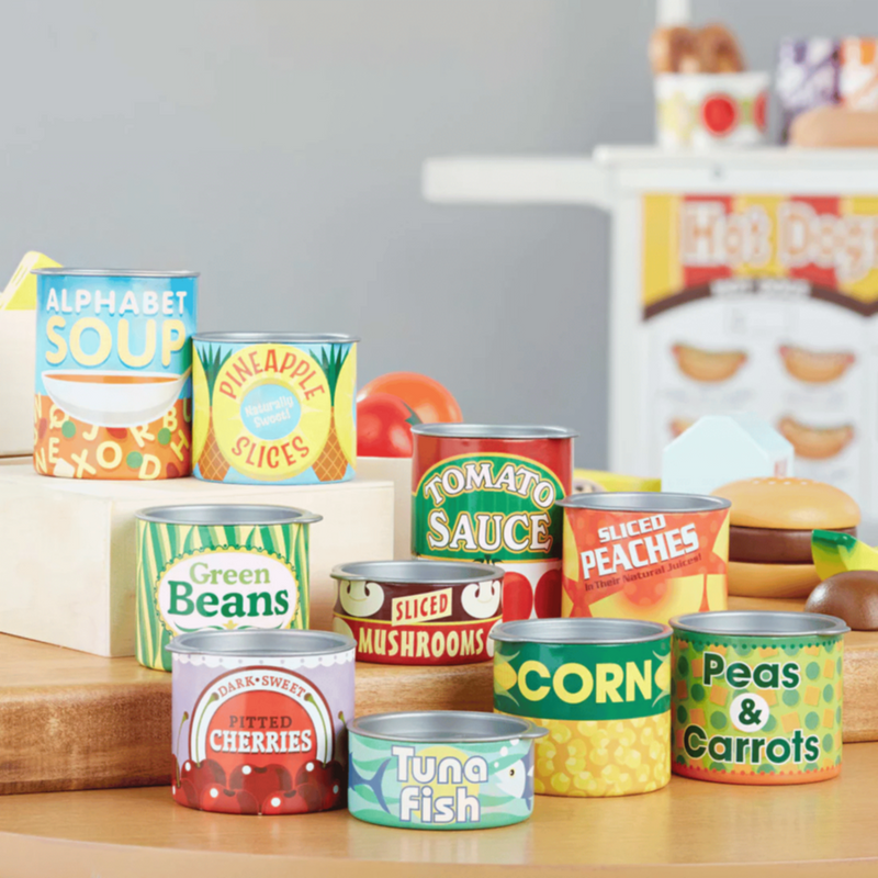 MELISSA & DOUG | Let's Play House! Grocery Cans 3+ years | 46004088