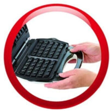 MOULINEX | Breaktime Sandwich Maker 3 in 1 700W Non-Stick Red Plastic | SW612543