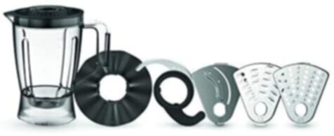 MOULINEX | Food Processor Double Force Compact 800W, 2.Ltr Capacity Bowl, 1.8 Ltr Capacity Blender | FP247127