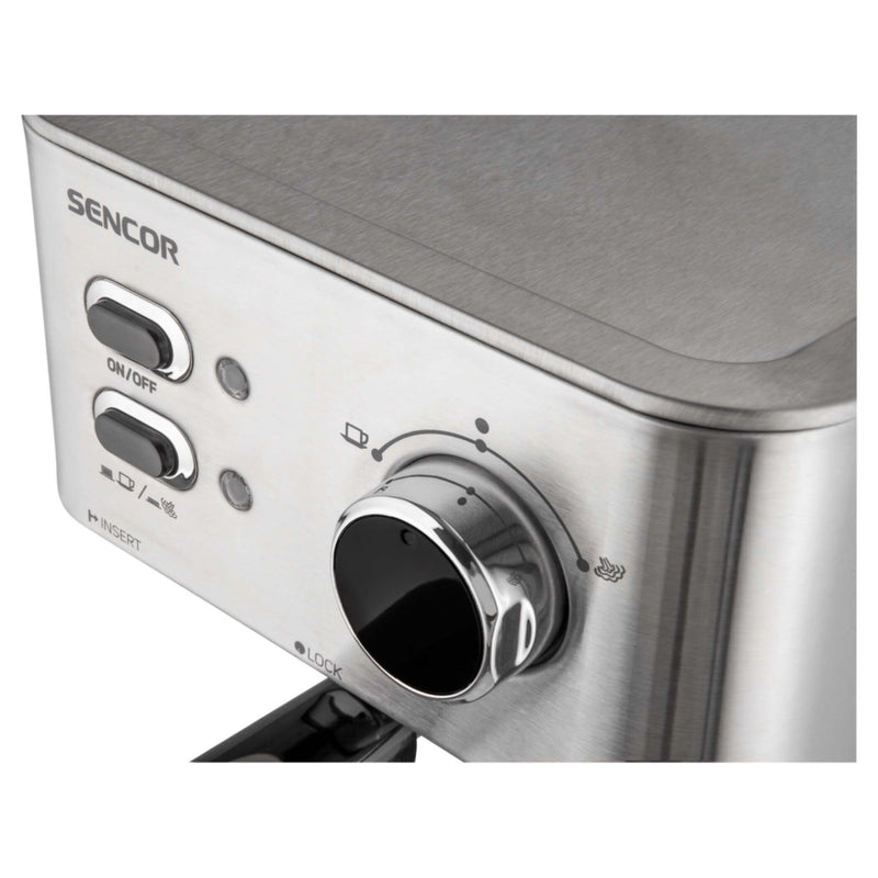 SENCOR | Espresso/Cappuccino Maker Stainless Steel 1050W | SES 4010SS