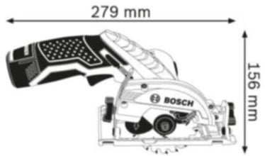 BOSCH | Professional Cordless Circular Saw | GKS 10.8 V LI