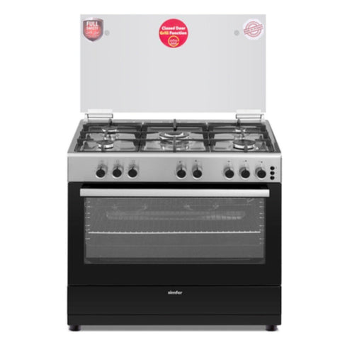 SIMFER | 5 Gas Burner 90X60cm Electric Oven with Fan | 9060SE