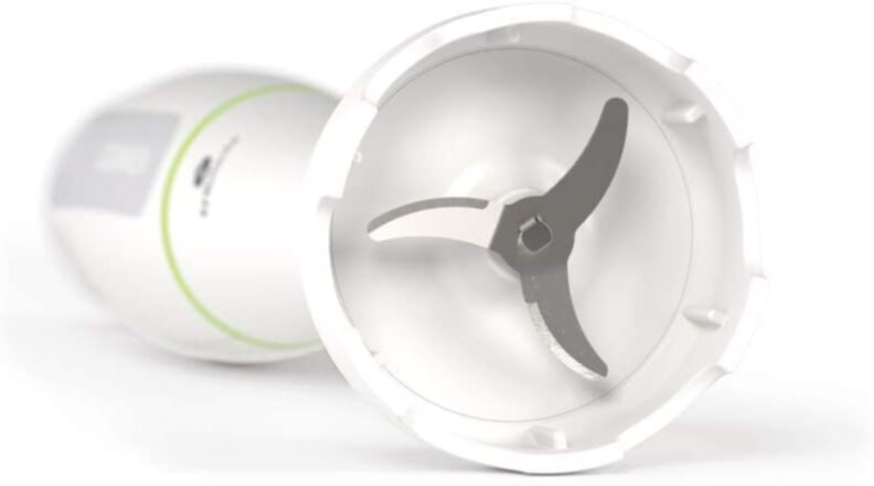 KENWOOD | Hand Blender One Speed Mixer with Turbo Triblend Wand Anti-splash 600W White | HDP100WG